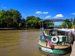 Sam Patch River Cruise boat on Erie Canal Rochester New York 1