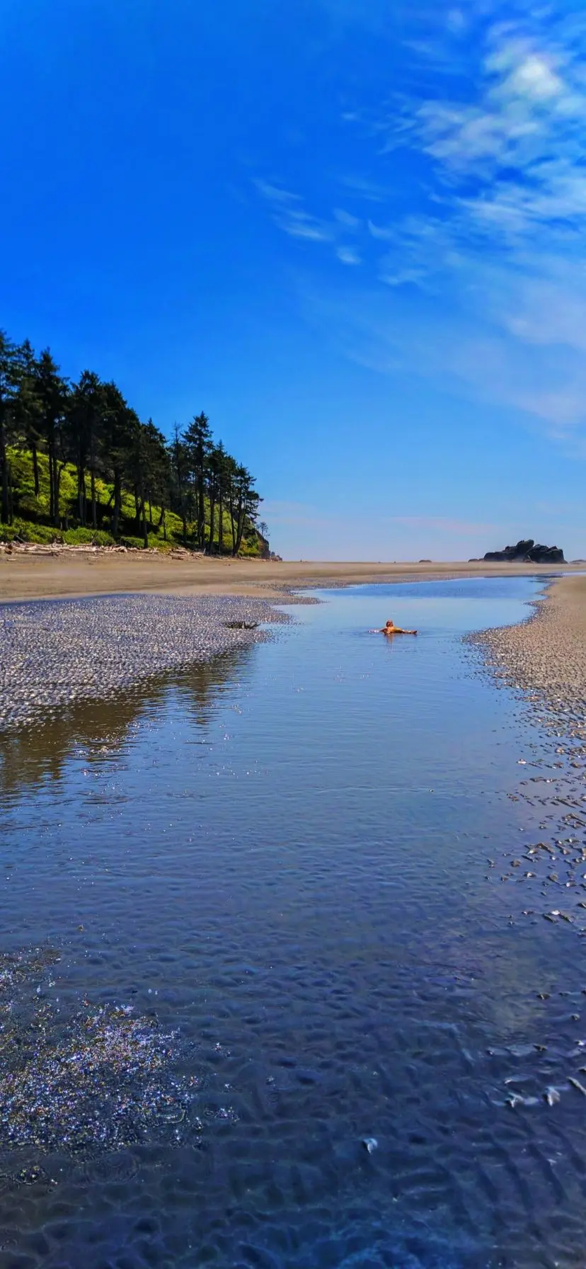 Sand Bar at Ruby Beach Olympic National Park Web Story