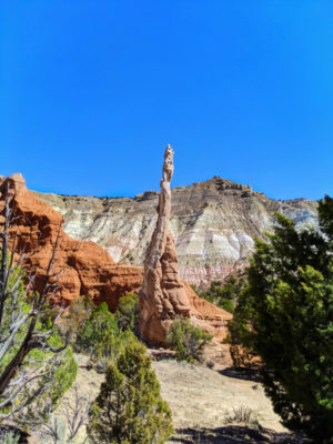 Sandstone chimney rock formations in Kodachrom Basin State Park Utah 4