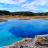 Sapphire Pool at Biscuit Basin Geysers Yellowstone National Park Wyoming 2