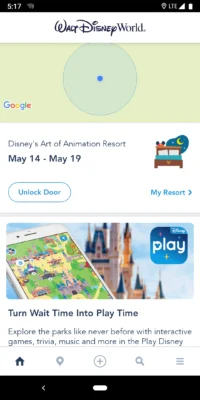 My Disney Experience app screenshot