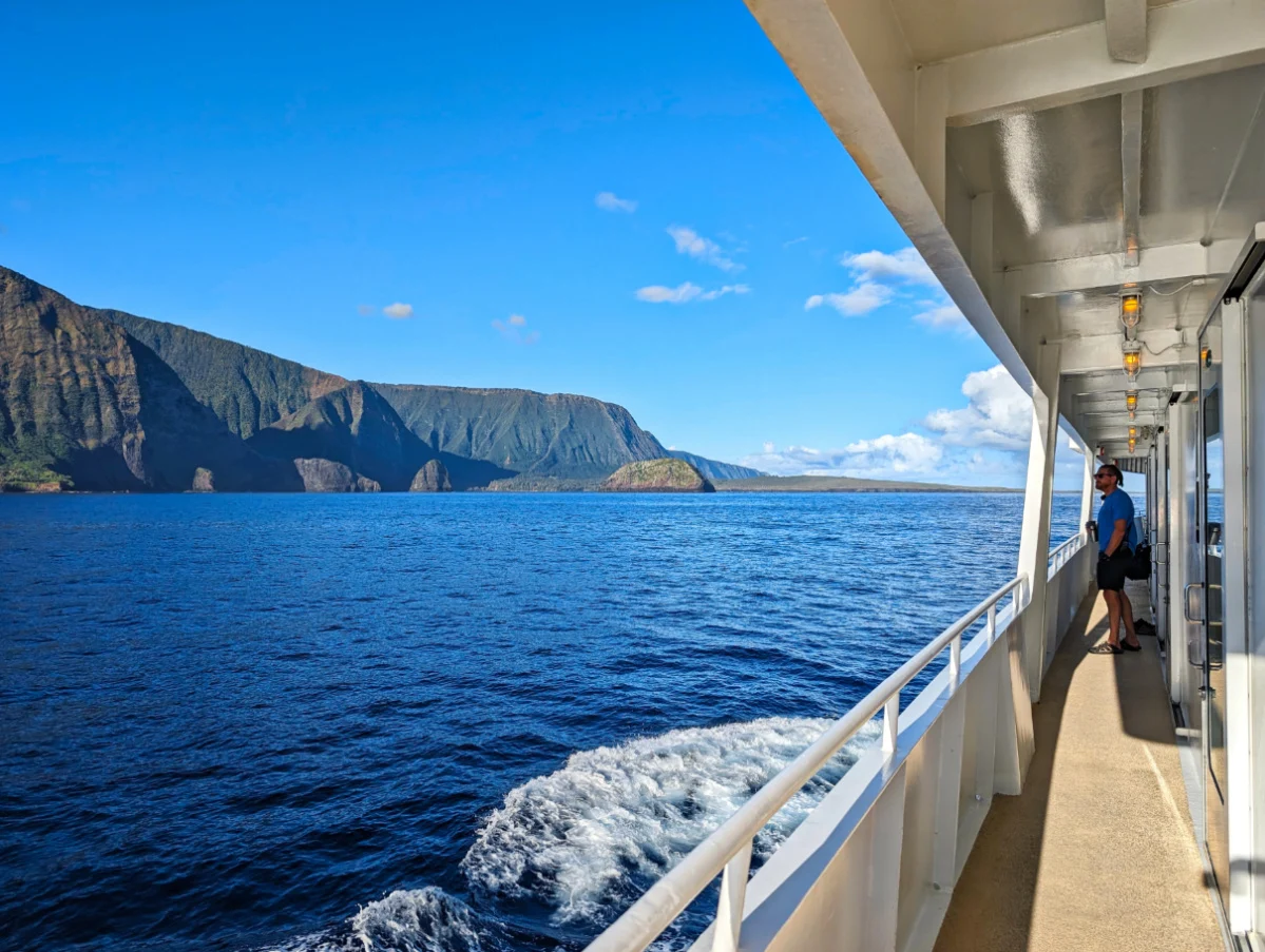 Sea Cliffs North Shore Molokai from UnCruise Safari Explorer Hawaii 13