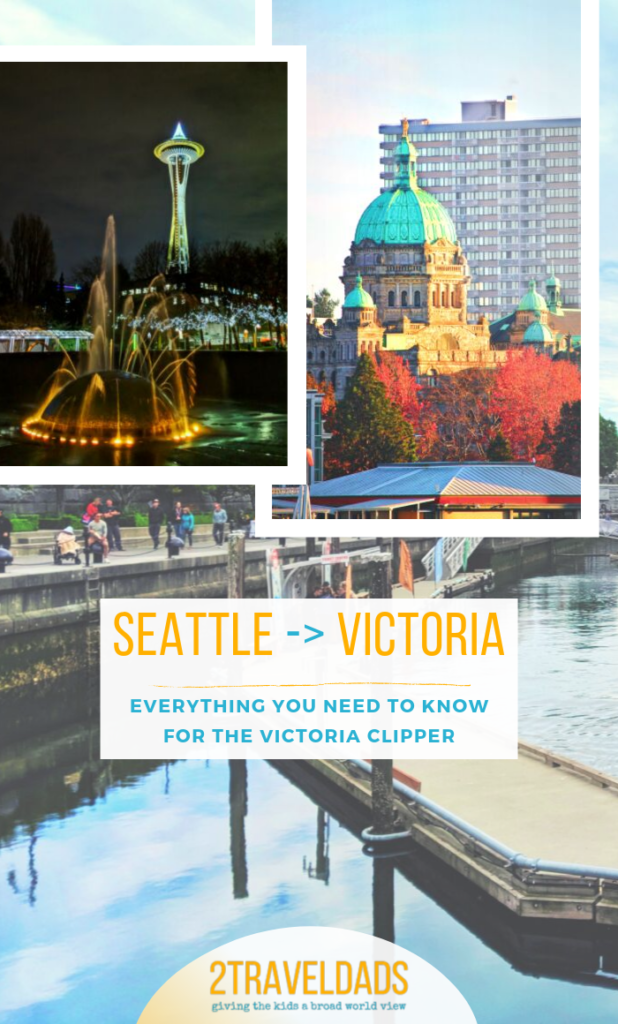 Taking the Victoria Clipper is the easiest way to get to Vancouver Island from Seattle. Victoria Clipper tickets, itinerary, and hotel recommendations all in one place. #seattle #Canada #vacation