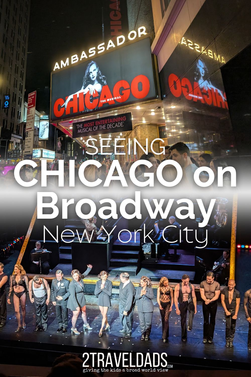 Seeing CHICAGO on Broadway is a very different sort of show experience than other famous productions. See what to expect and if it's a good show to see with kids (you may be surprised), including details for the Ambassador Theater and tickets!