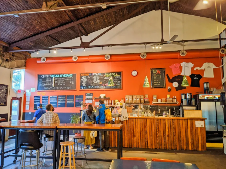 Sentient Bean Cafe at Forsyth Park Savannah Georgia 1