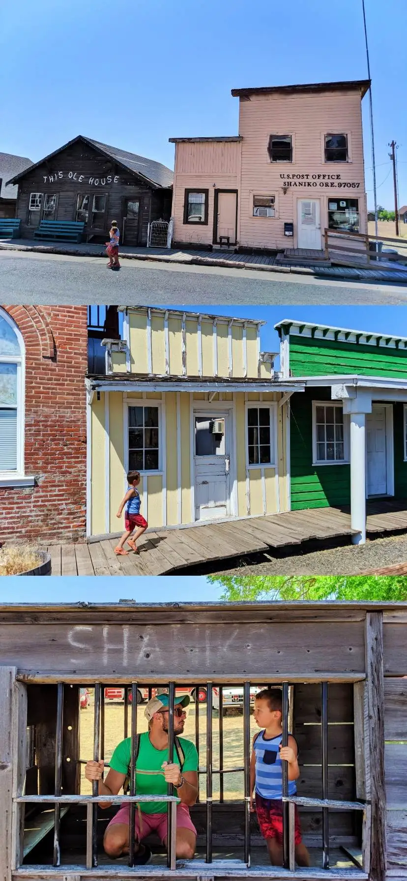 Shaniko Ghost Town at Oregon's Painted Hills