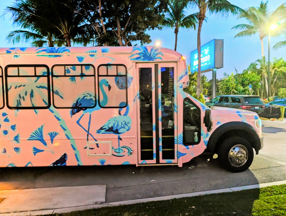Shuttle from Blue Flamingo Resort Key West Florida Keys 1