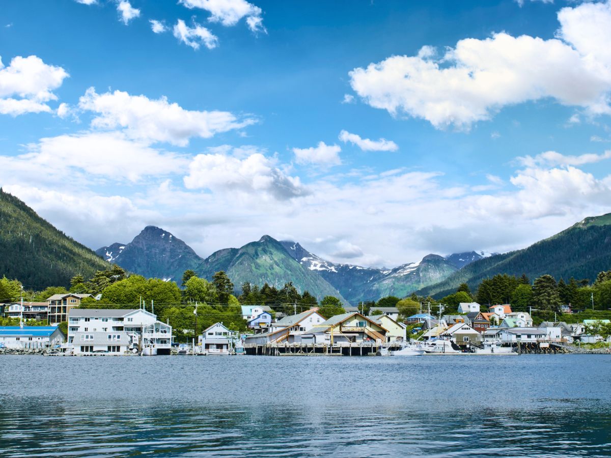 Sitka Alaska from the Water 1