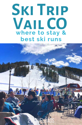 Planning a ski trip to Vail Colorado is easy and even fun with small kids. Best places to stay in Vail, best ski runs, planning tips for skiing in the Colorado Rockies.