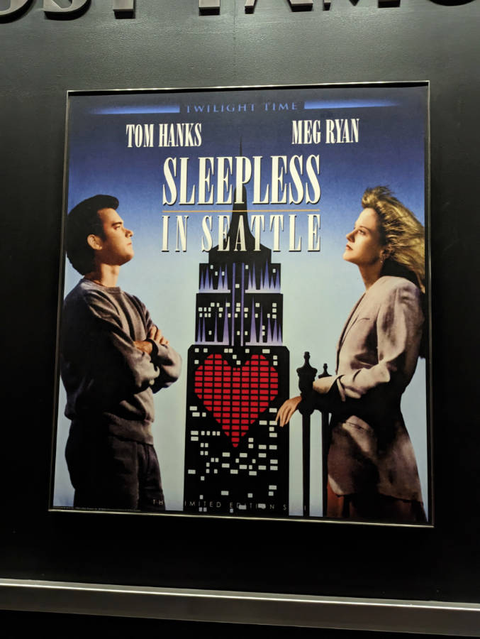 Sleepless in Seattle Poster at Empire State Building New York City 1
