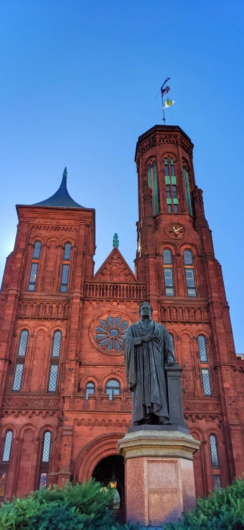 Smithsonian Castle Washington DC Road Tirp