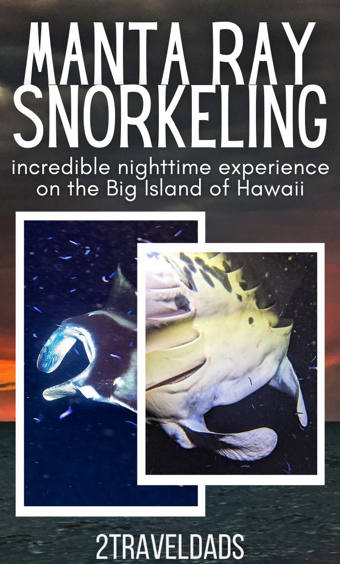 Snorkeling with manta rays off the Kona Coast on the Big Island of Hawaii is an incredible experience, but is it kid-friendly? Is it a responsible wildlife activity? From where to snorkel with manta rays in Hawaii to information about the impact on the wildlife, find out more about this unique activity, one of the most popular things to do in Hawaii.