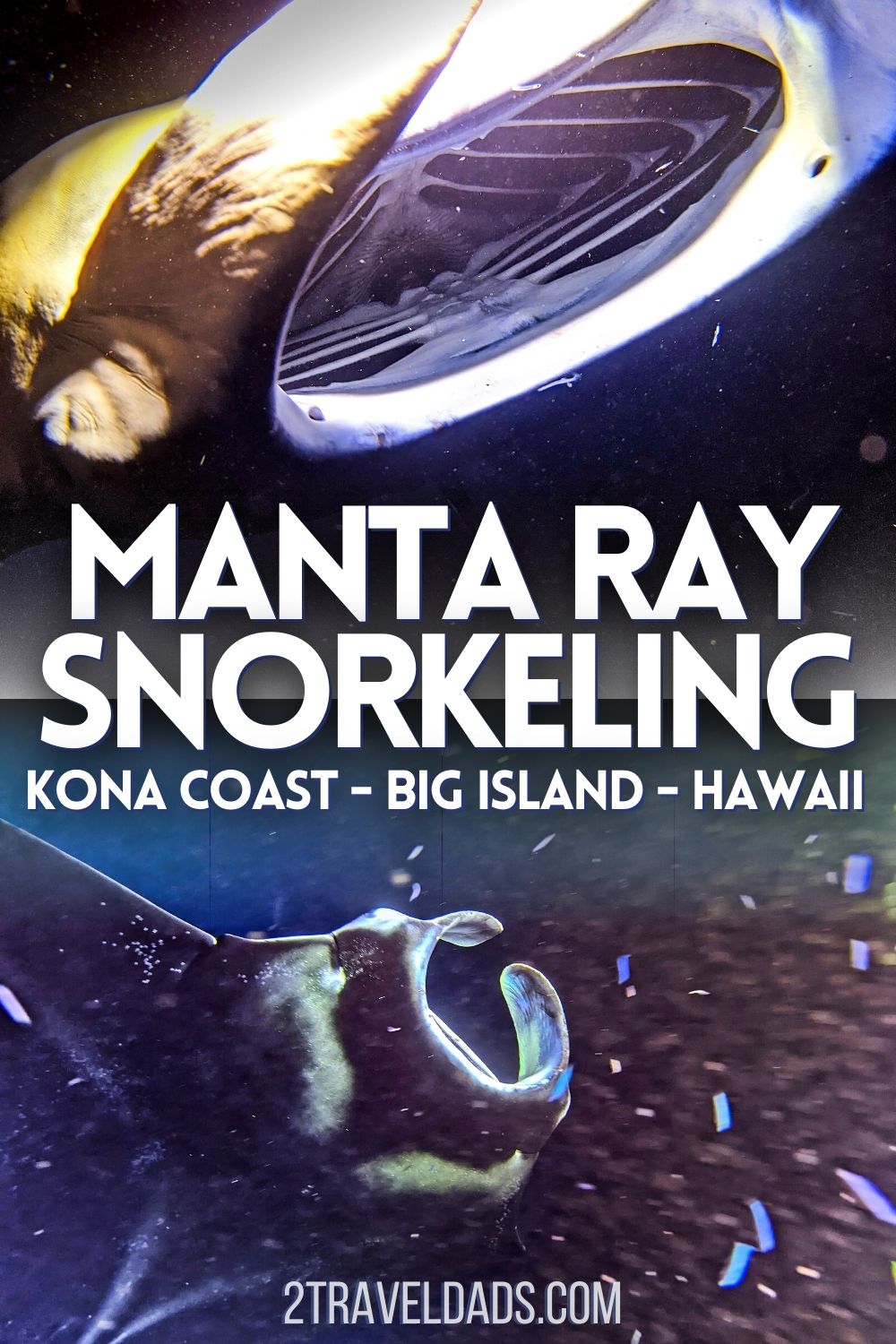 Snorkeling with manta rays off the Kona Coast on the Big Island of Hawaii is an incredible experience, but is it kid-friendly? Is it a responsible wildlife activity? From where to snorkel with manta rays in Hawaii to information about the impact on the wildlife, find out more about this unique activity, one of the most popular things to do in Hawaii.