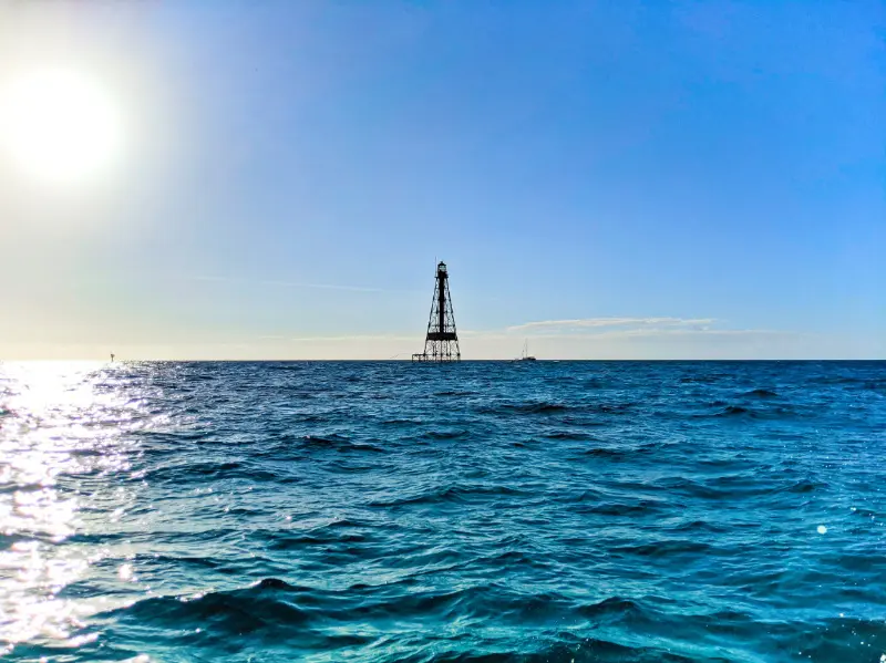 Sombrero Key Lighthouse from Marathon Key Florida Keys 2020 2