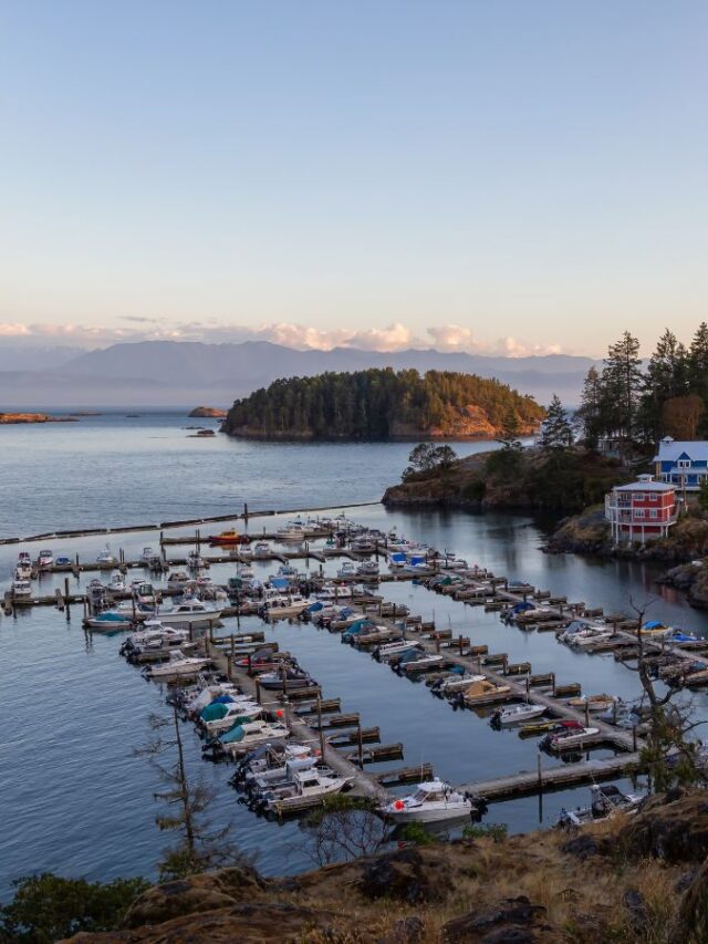 Sooke from Above on Vancouver Island Road Trip