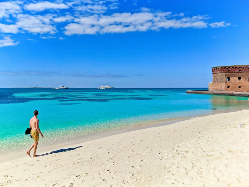 South Beach in Dry Tortugas National Park Key West Florida Keys 2020 2