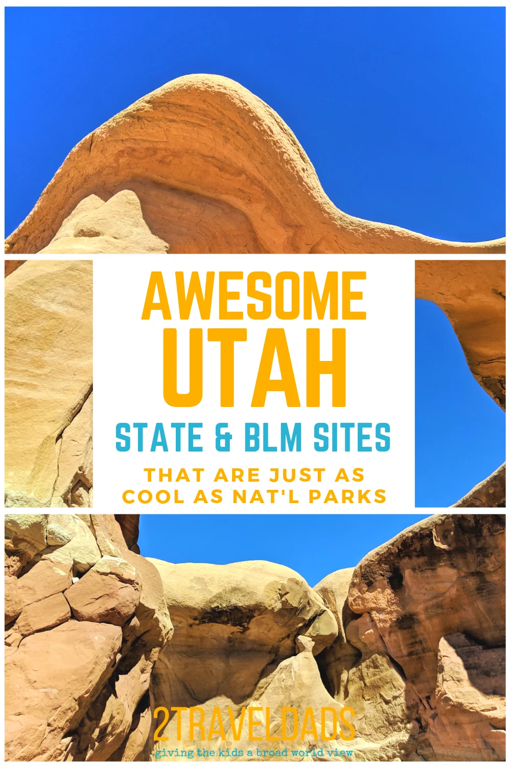 Utah State Parks and BLM sites are just as incredible as its National Parks. Great day trips from Zion or Bryce Canyon, outdoor exploring and hiking.