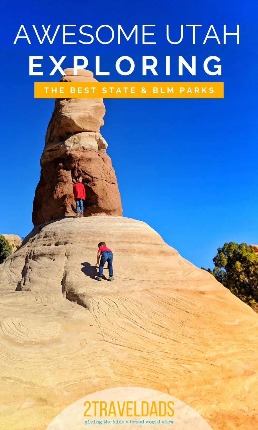 Utah State Parks and BLM sites are just as incredible as its National Parks. Great day trips from Zion or Bryce Canyon, outdoor exploring and hiking.