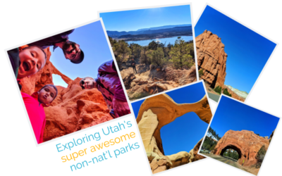 Utah State Parks and BLM sites are just as incredible as its National Parks. Great day trips from Zion or Bryce Canyon, outdoor exploring and hiking.