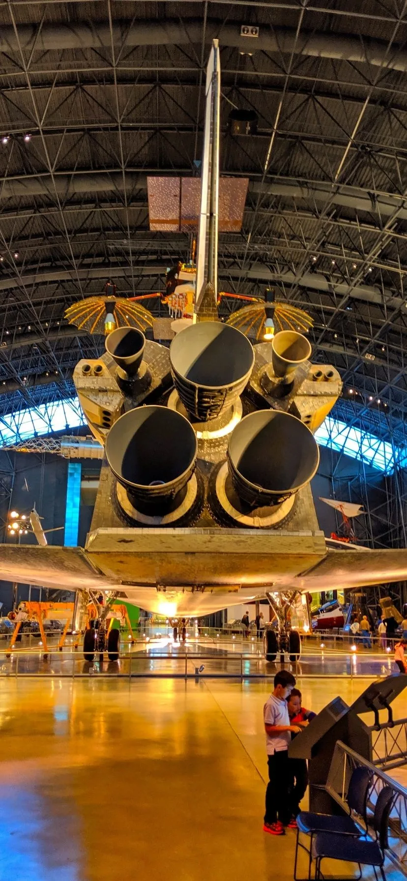 Space Shuttle at Smithsonian Udvar Hazy Space Museum Virginia DC Road Trip