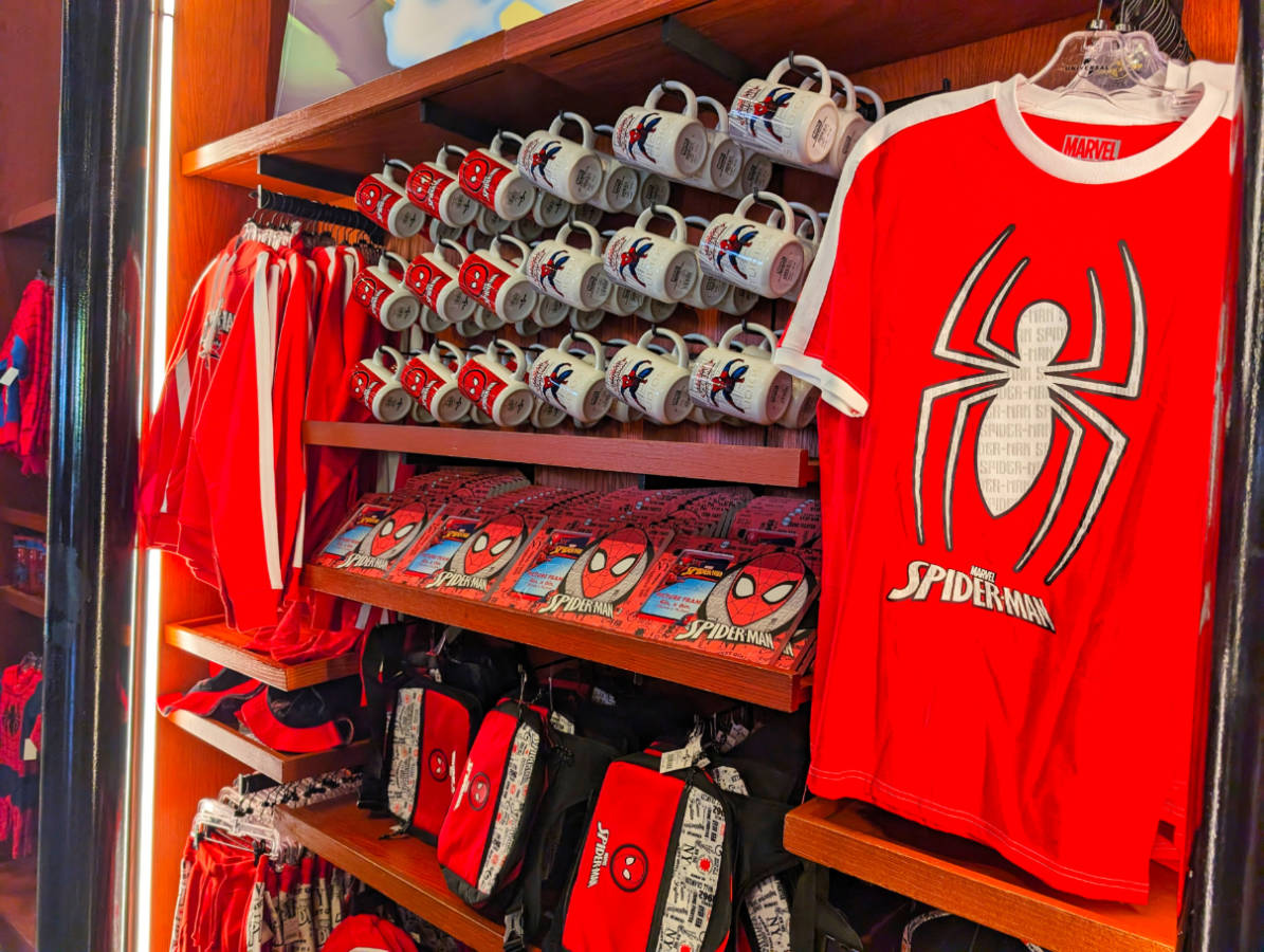 Spider Man Shop in Marvel Super Hero Island at Islands of Adventure Universal Orlando Resort