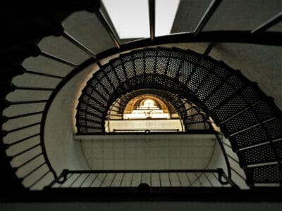 Spiral Staircase in St Augustine Lighthouse 1