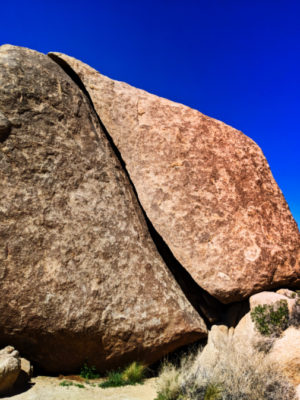 Split Rock in Joshua Tree National Park California 1