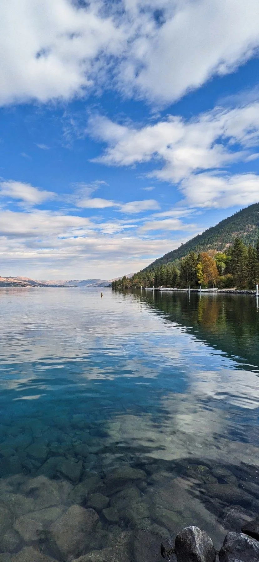 Standup Paddleboarding at Lake Chelan State Park Washington Wine Country