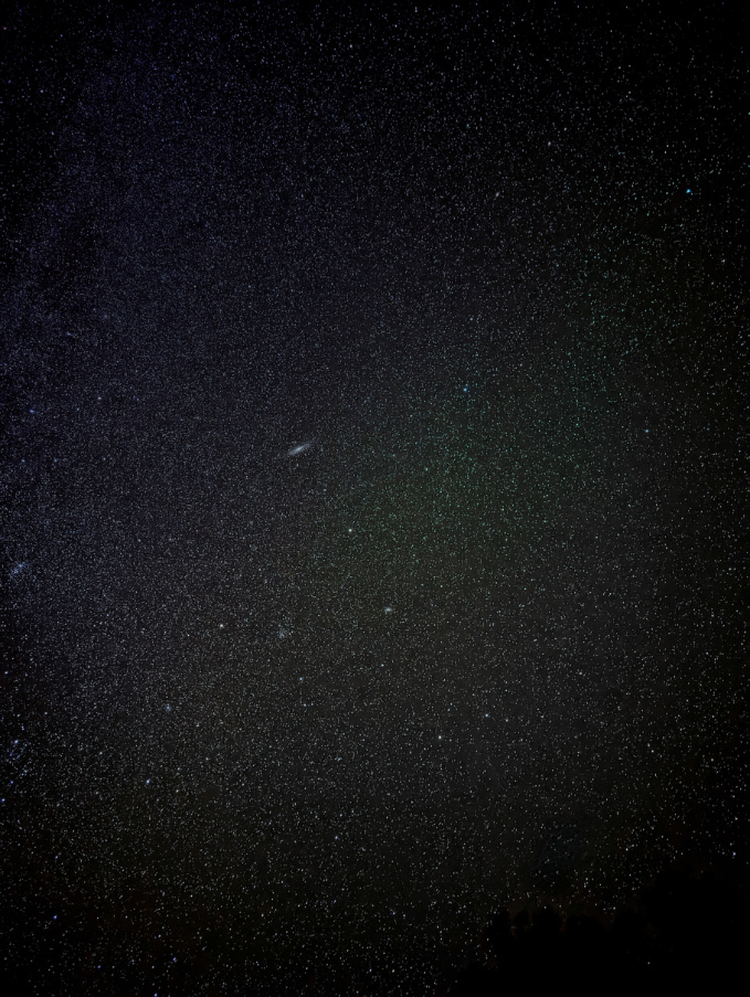 Starry Night with Saturn at the Grand Canyon from El Tovar Hotel Grand Canyon National Park Arizona 1
