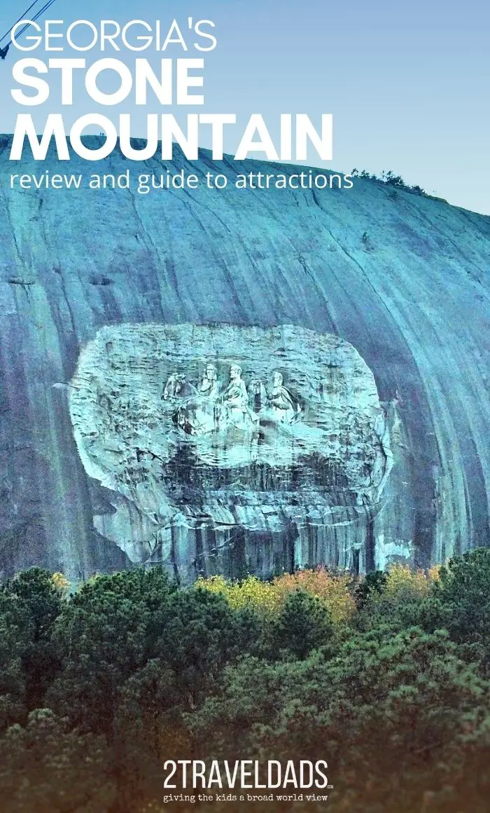 Complete review and guide to Stone Mountain Park, including family friendly attractions and accurate information about its history. MUST READ before visiting.