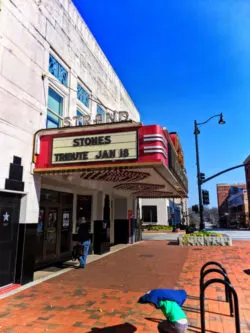 Strand vintage theater in Marietta Square Georgia 1