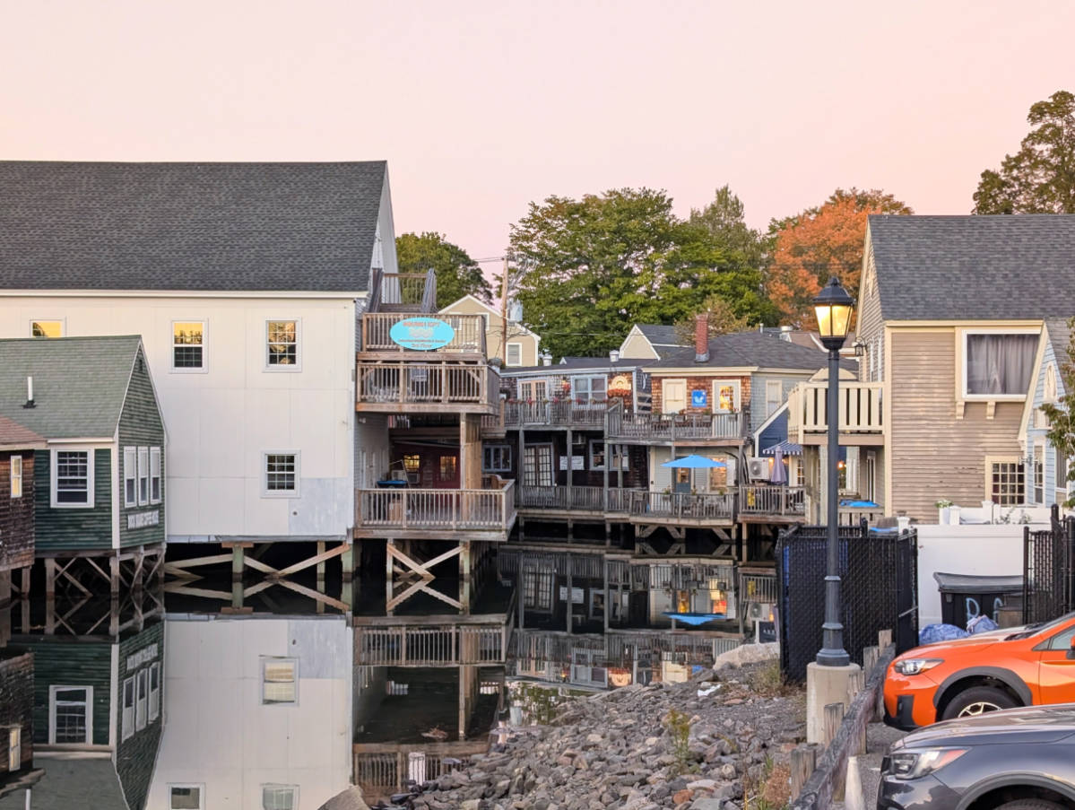 Sunset in Kennebunkport Maine 1