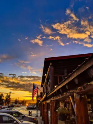 Sunset in West Yellowstone 1