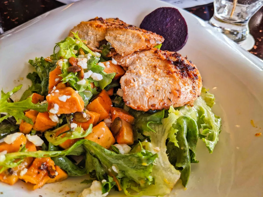 Sweet Potato Salad at Sea Breeze Cafe at Sundial Beach Resort Sanibel Island Fort Myers Florida 1