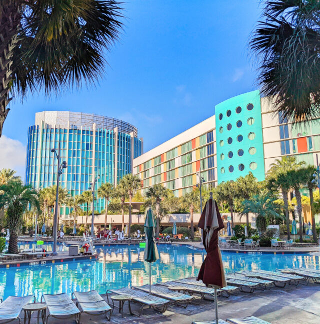 Swimming Pool at Americana Tower Cabana Bay Resort Universal Orlando 2
