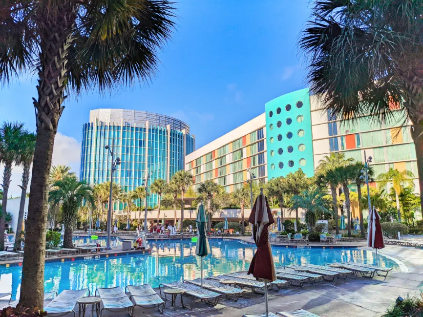 Swimming Pool at Americana Tower Cabana Bay Resort Universal Orlando 2