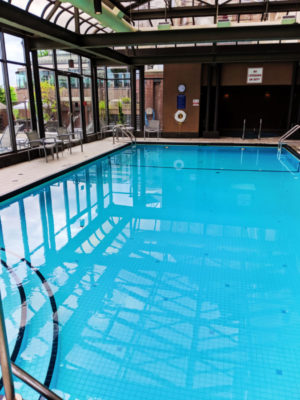 Swimming Pool at Delta Ocean Point Hotel Victoria BC 1