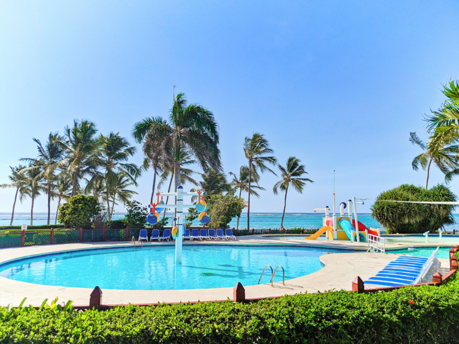 Swimming Pool at Kids Club Mini Club at Club Med Punta Cana Dominican Republic 1