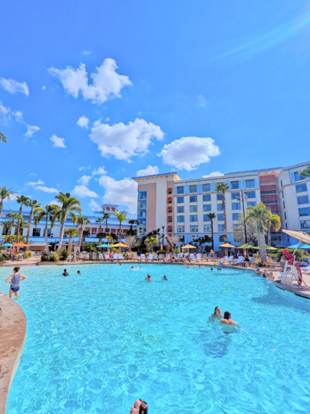 Swimming Pool at Sapphire Falls Resort Universal Orlando Resort Florida 1