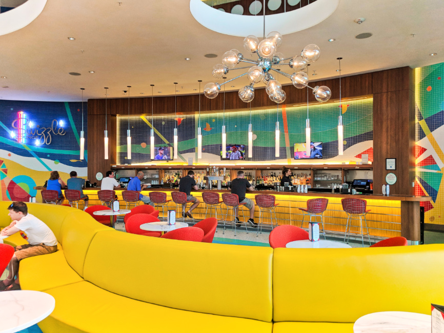 Swizzle Lounge at Cabana Bay Beach Resort Universal Orlando 1