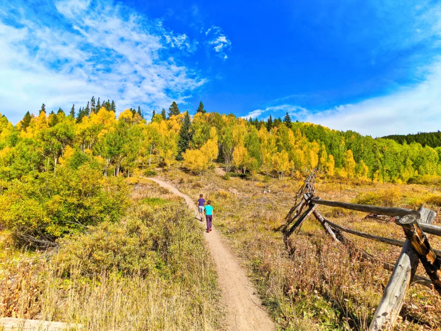 Taylor Family Hiking a Aspen Alley Breckenridge Colorado 1