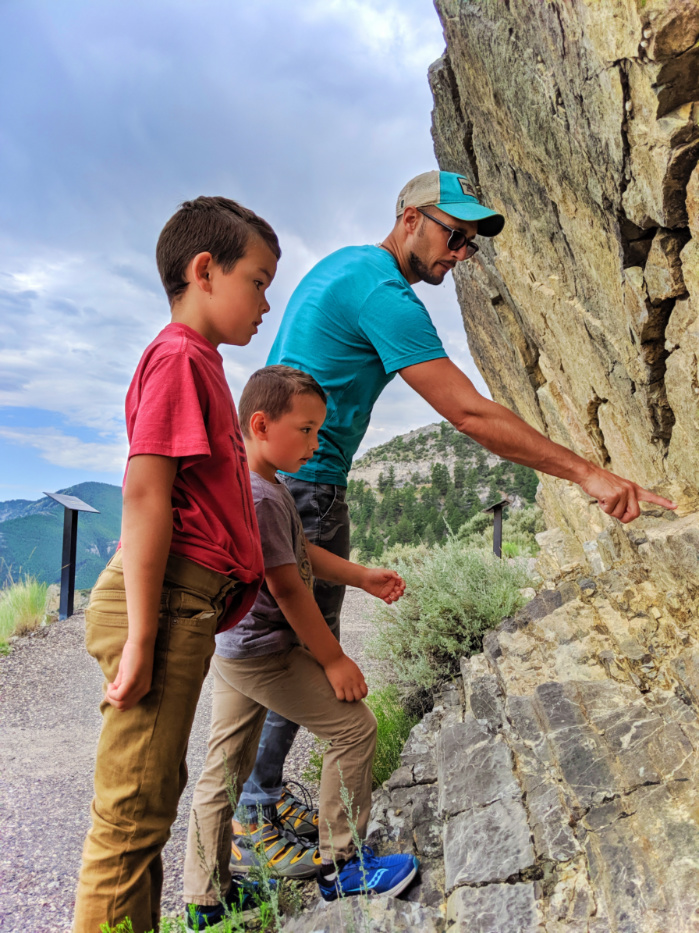 Taylor Family Hiking to Lewis and Clark Caverns State Park Montana 2