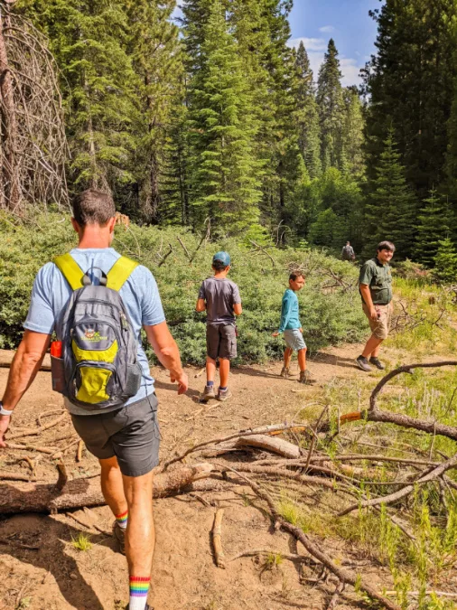 Taylor Family Hiking with Tenaya Lodge Trail Guide Sierra National Forest 1
