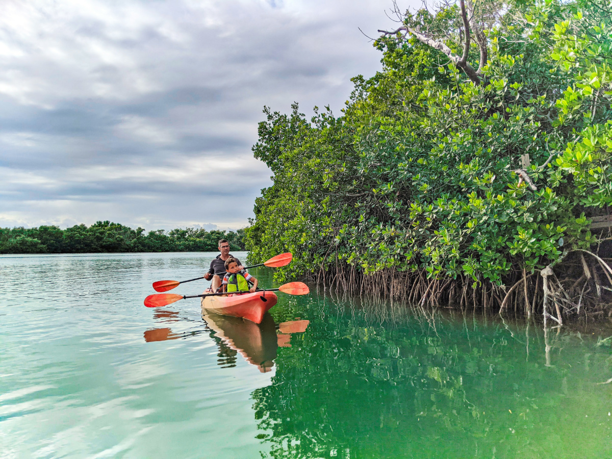 Taylor Family Kayaking at Curry Hammock State Park Fat Duck Key Marathon Florida Keys 2020 4
