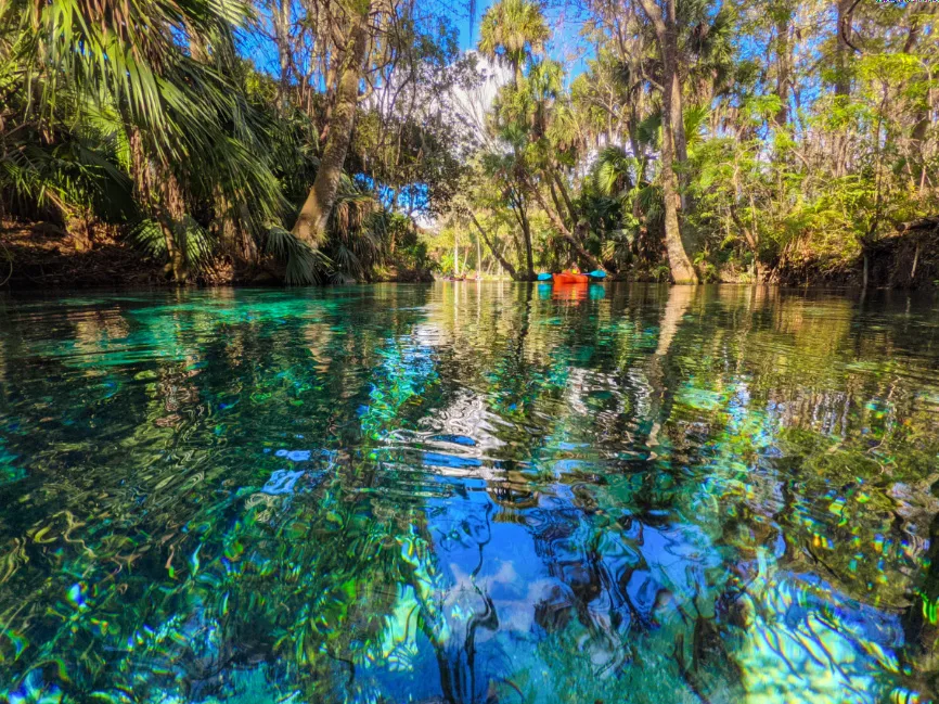 Taylor Family Kayaking at Silver Springs State Park Ocala National Forest Florida 2