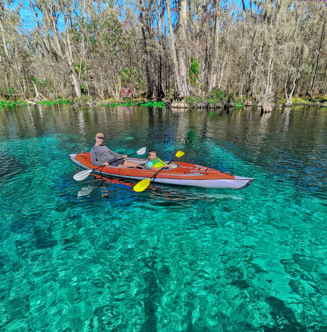 Taylor Family Kayaking at Silver Springs State Park Ocala National Forest Florida 2021 13