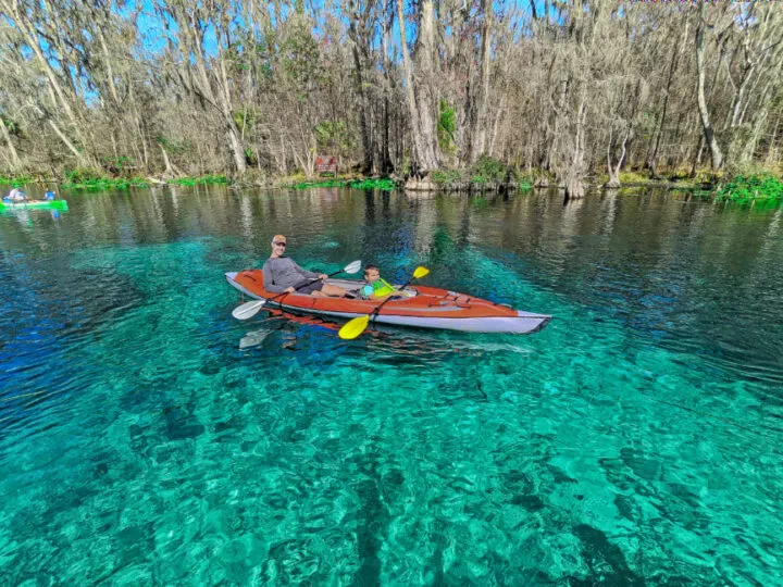 Taylor Family Kayaking at Silver Springs State Park Ocala National Forest Florida 2021 13