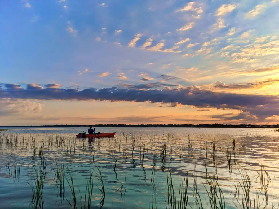 Taylor Family Kayaking on Matanzas River Butler Beach Saint Augustine Florida 2020 1