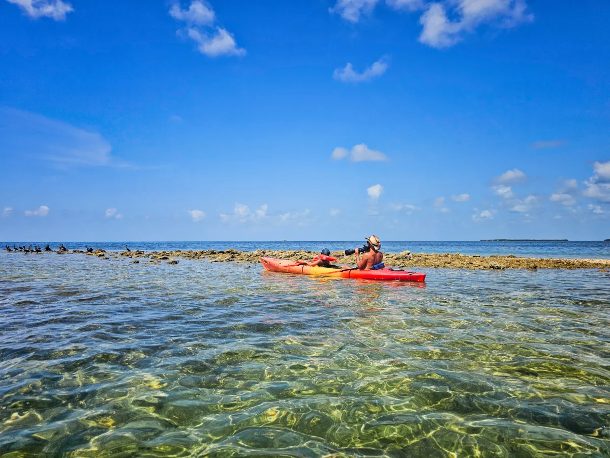Taylor Family Kayaking with Danger Charters in Key West National Wildlife Refuge Florida Keys 5