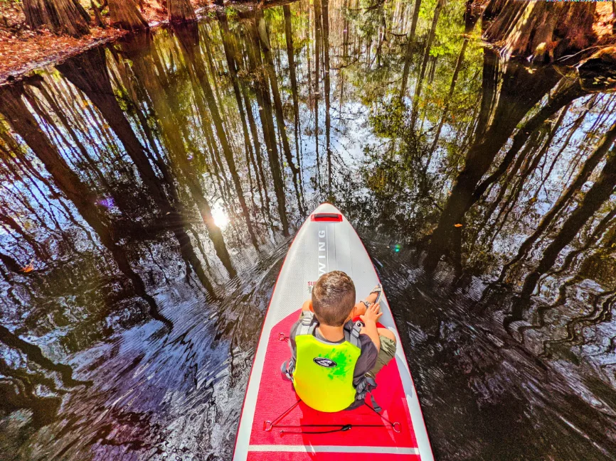 Taylor Family SUP at Shingle Creek Regional Park Kissimmee Florida 2021 2